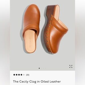 Leather Madewell Clogs